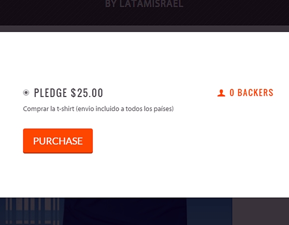 Comprar la camiseta de latamisrael