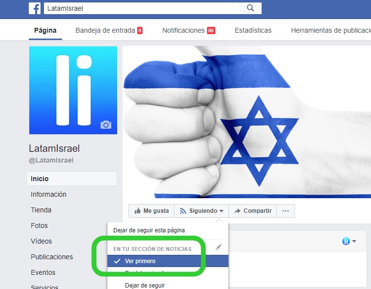 cambios en Facebook