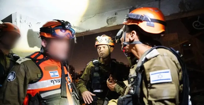 IA israelí planos estructurales rescate urbano tiempo real