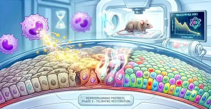 El cuerpo puede rejuvenecer las células para repararse a sí mismo